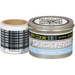 image of Shurtape Duck Pro BR Code 105637 Permanent Scannable Label - 1.88 in - Permanent Acrylic - Blue - SHURTAPE 105637