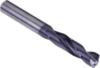 image of Dormer Carbide 9/32 in R4679/32 Drill Oil Feed 7625158 - 9/32 in Dia. - 3 x D Usable Length