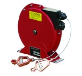 image of Reelcraft Industries G Series Static Discharge Grounding Reel - 50 ft Cable Included - Spring Drive - 35 ft plus dual 15 ft Total extension 50 ft - G 3050 Y