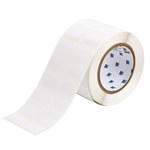 image of Brady Permashield THT-22-423-2 Die-Cut Printer Label Roll - 1.25 in x 0.75 in - Polyester - White - B-423 - 30142