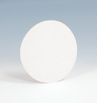 image of 3M NX Disc Coated Aluminum Oxide White Hook & Loop Disc - Paper Backing - C Weight - P180 Grit - Very Fine - 6 in Diameter - 31209
