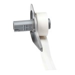 image of Brady CleanLift M7C-318-498 Repositionable Label Tape - 0.318 in x 30 ft - Vinyl - White - B-498 - 58863