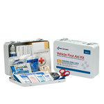 image of First Aid Only First Aid Kit - 9.06 in Length - Metal Case Construction - 092265-90672