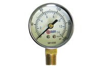 image of Coilhose 1/4 in Dial Gauge GB14200 - Chrome Plated - 30263
