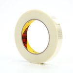 image of 3M Scotch 8959 Clear Filament Strapping Tape - 19 mm Width x 50 m Length - 5.7 mil Thick - 88226