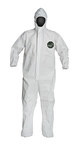 image of DuPont White Large ProShield 50 Disposable General Purpose & Work Coveralls - NB127SWHLG002500
