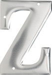image of Brady 1600-Z Letter Label - Silver - 53275