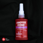 image of Loctite 222MS Purple Threadlocker 22231, IDH:135334 - Low Strength - 50 ml Bottle