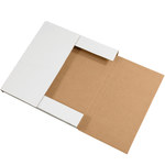 image of Oyster White Easy-Fold Mailers - 12.5 in x 12.5 in x 1 in - 2760
