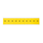image of Brady 3430-DSH Punctuation Label - Black on Yellow - 7/8 in x 1 1/2 in - B-498 - 34337