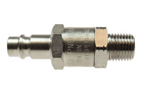 image of Coilhose Megaflow Filtering Connector 1101LF - 1/4 in MPT Thread - Plated Steel - 13000