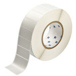 image of Brady THT-17-438-3 Die-Cut Printer Label Roll - 2 in x 1 in - Polyester - Silver - B-438 - 30182