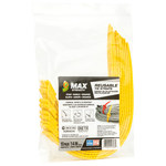 image of Shurtape Duck Max Strength 287908 Reusable Tie Strap - Yellow - 14 in - SHURTAPE 287908