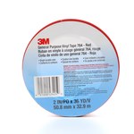 image of 3M 764 Red Marking Tape - 2 in Width x 36 yd Length - 5 mil Thick - 43425