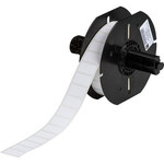 image of Brady ToughBond B33-125-484 Die-Cut Printer Label Roll - 0.9 in x 0.5 in - Polyester - White - B-484 - 91061