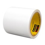image of 3M 9485EK Clear Transfer Tape - 3/4 in Width x 180 yd Length - 5 mil Thick - Extensible Polycoated Kraft Paper Liner - 24824