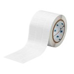 image of Brady UltraTemp THT-2-719-10 Die-Cut Printer Label Roll - 0.9 in x 0.25 in - Polyimide - White - B-719 - 92486