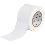 image of Brady Cleanlift THT-19-533-1 Die-Cut Printer Label Roll - 3 in x 2 in - Polyester - White - B-533 - 92864