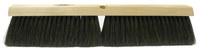 image of Weiler 420 Push Broom Head - 18 in - Horsehair, Polypropylene - Black - 42013