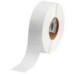 image of Brady THT-17-402-5.2 Die-Cut Printer Label Roll - 2 in x 1 in - Paper - White - B-402 - 14951