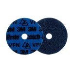 image of 3M Scotch-Brite PN-DH Precision Shaped Ceramic Blue Precision Surface Conditioning Hook & Loop Disc - Very Fine - 4 in Diameter - 5/8 in Center Hole - 89231