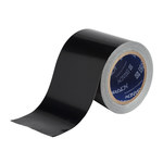 image of Brady GuideStripe Black Marking Tape - 4 in Width x 100 ft Length - 0.004 in Thick - 64913