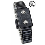 image of Desco Jewel Reusable Wrist Strap - 9 in Length - 0.63 in Wide - (2) x 4 mm Snap - 19844
