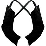 image of PIP Boarhide Welding Sleeve Caiman 3123 - Size 23 in - Black