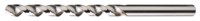 image of Cleveland 2550 #31 High Helix Taper Length Drill C09132 - Right Hand Cut - Radial 118° Point - Bright Finish - 5.125 in Overall Length - 2.75 in Spiral Flute - High-Speed Steel - Straight Shank