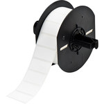 image of Brady ToughBond B33-136-484 Die-Cut Printer Label Roll - 1.5 in x 0.75 in - Polyester - White - B-484 - 91062