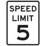 image of Brady B-959 Aluminum Rectangle White Stop Signs, Traffic Control Signs & Banners Sign - 18 in Width x 24 in Height - 94210
