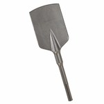 image of Bosch 1 1/4 in Chisel Bit HS2467 - 17.5 in Overall Length - Alloy Steel - Hex Collar Pneumatic Shank