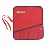 image of Proto 6 Pocket Red Canvas Tool Roll - J25TR46C