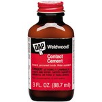 image of Dap Contact Adhesive Brown Liquid 3 fl oz Bottle - 00105