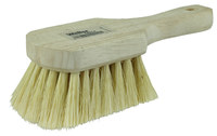 image of Weiler 440 Utility Scrub Brush - Tampico - 8 in - White - 44014