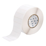 image of Brady THT-18-489-3 Die-Cut Printer Label Roll - 3 in x 1 in - Polyester - White - B-489 - 67102
