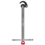 image of Milwaukee 48-22-7001 Basin Wrench - Metal - 14.6 in