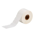 image of Brady THT-133-461-1.5-SC Die-Cut Printer Label Roll - 1 in x 1.625 in - Polyester - White - B-461 - 80375