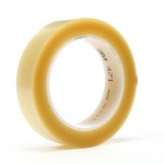 image of 3M 471 Clear Marking Tape - 1 in Width x 36 yd Length - 5.2 mil Thick - 03100