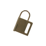 image of Brady Anodized Steel Lockout/Tagout Hasp 871239 - 1.96 in Width - 4.5 in Height - 341691-00281