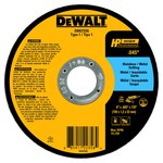 image of Dewalt Cutoff Wheel 22358 - Type 1 (Straight) - 6 in - Aluminum Oxide