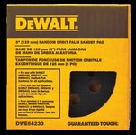 image of Dewalt Backing Pad - 5 in Diameter - DWE64233