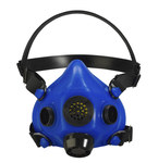 image of North Half Mask Respirator RU8500 RU85001L - Size Large - Blue - Silicone