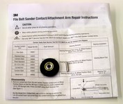 image of 3M File Belt Arm #28372 Repair Kit 30666