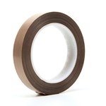 image of 3M 5451 Brown Slick Surface Tape - 3/4 in Width x 36 yd Length - 5.6 mil Thick - 16151