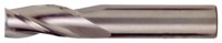 image of Bassett End Mill B27148 - 3/4 in - Carbide - 3 Flute - 3/4 in Straight Shank