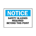 image of Brady B-555 Aluminum Rectangle White PPE Sign - 14 in Width x 10 in Height - 41191