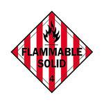 image of Brady B-101 Polycoated Tagstock Square White Truck Placards Sign - 10 3/4 in Width x 10 3/4 in Height - 63446