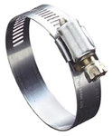 Precision Brand Part Stainless Steel Collared Screw Worm Gear Hose Clamp - 3/4 in - 1-3/4 in Clamp Diameter - CS20H