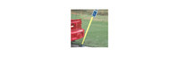 image of Brady Polypropylene Yellow Sign Mounting Posts - 5 ft Length x 5 ft Height - 103570